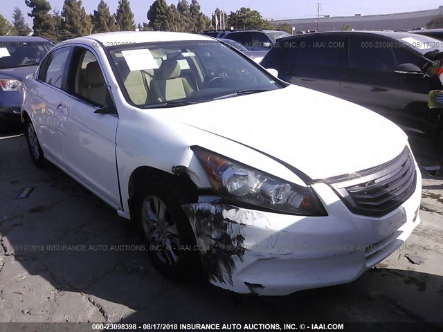 1HGCP2F48CA194811 - 2012 HONDA ACCORD LXP WHITE photo 1