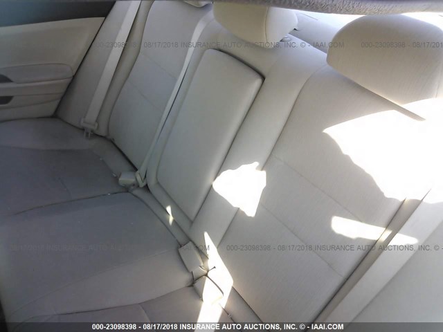 1HGCP2F48CA194811 - 2012 HONDA ACCORD LXP WHITE photo 8