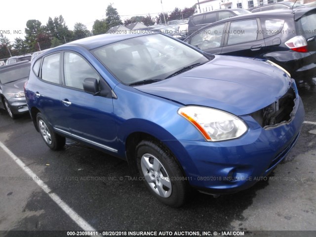 JN8AS5MT0BW152509 - 2011 NISSAN ROGUE S/SV/KROM BLUE photo 1