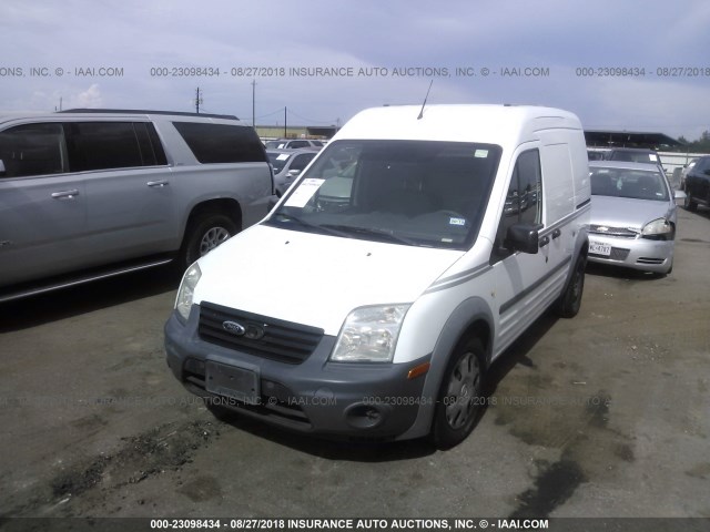 NM0LS7AN4DT148518 - 2013 FORD TRANSIT CONNECT XL WHITE photo 2