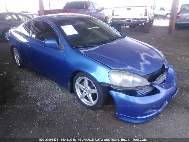 JH4DC53015S005381 - 2005 ACURA RSX TYPE-S BLUE photo 1