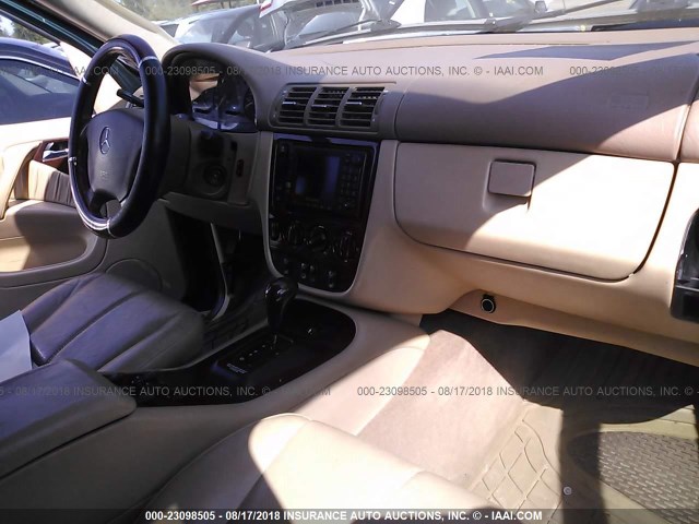 4JGAB72E8YA175551 - 2000 MERCEDES-BENZ ML 430 绿色 照片 5