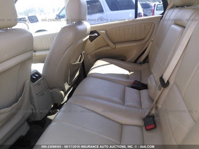 4JGAB72E8YA175551 - 2000 MERCEDES-BENZ ML 430 绿色 照片 8