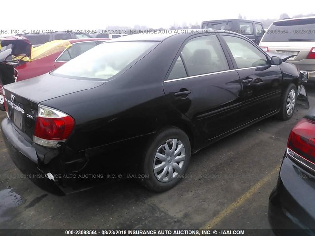 JTDBE32K953028279 - 2005 TOYOTA CAMRY LE/XLE/SE 黑色 照片 4