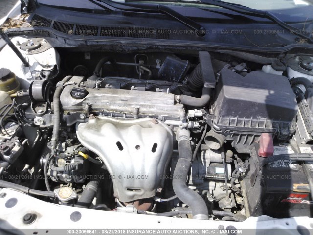 4T1BE46K97U691490 - 2007 TOYOTA CAMRY NEW GENERAT CE/LE/XLE/SE WHITE photo 10