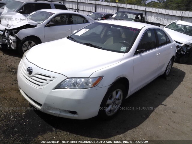 4T1BE46K97U691490 - 2007 TOYOTA CAMRY NEW GENERAT CE/LE/XLE/SE WHITE photo 2