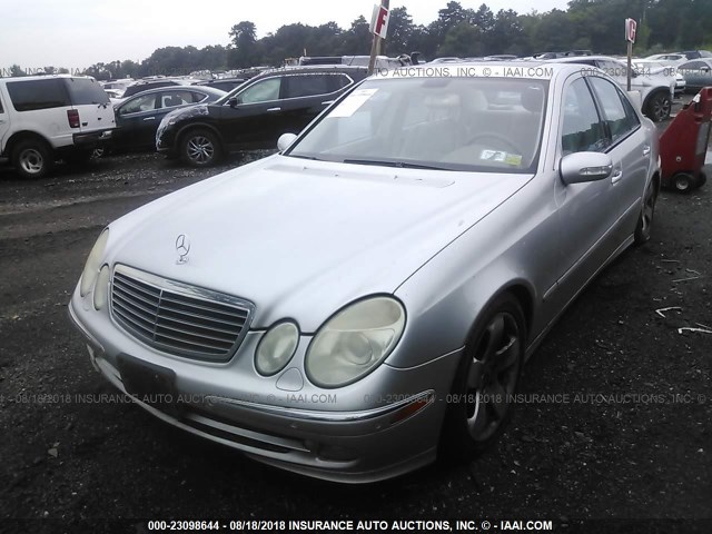 WDBUF87J56X183505 - 2006 MERCEDES-BENZ E 350 4MATIC SILVER photo 2