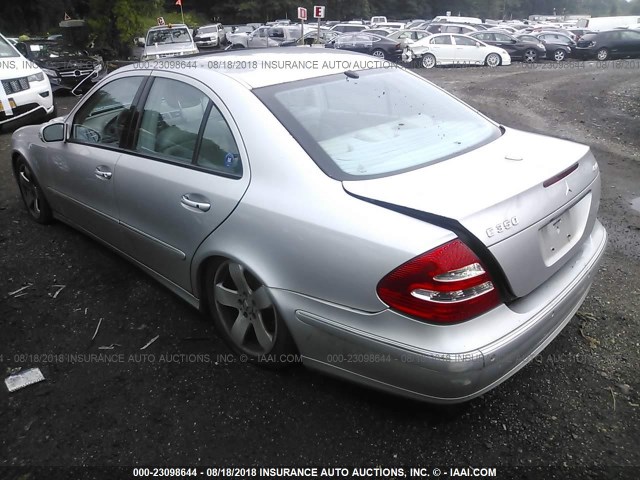 WDBUF87J56X183505 - 2006 MERCEDES-BENZ E 350 4MATIC SILVER photo 3