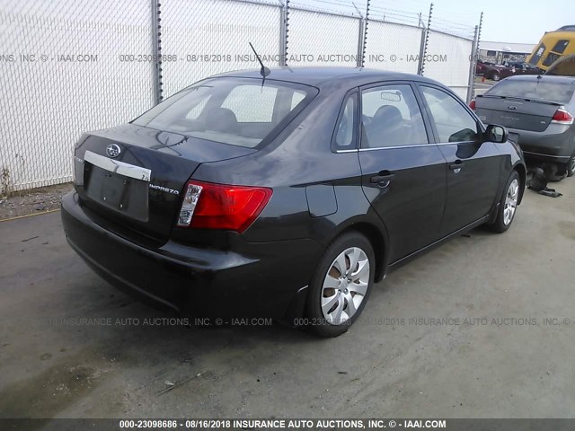 JF1GE61618G522585 - 2008 SUBARU IMPREZA 2.5I GRAY photo 4