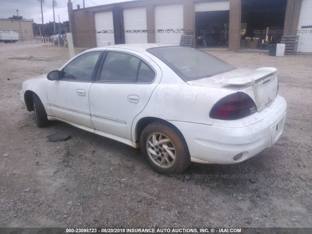 1G2NF52E94C233569 - 2004 PONTIAC GRAND AM SE1 WHITE photo 3