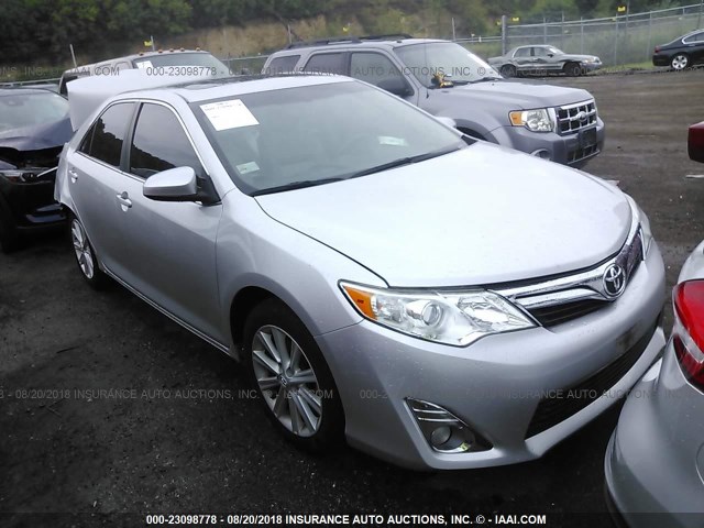 4T4BF1FK6ER358291 - 2014 TOYOTA CAMRY L/SE/LE/XLE SILVER photo 1