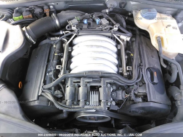 WVWWH63B03E363800 - 2003 VOLKSWAGEN PASSAT GLX GRAY photo 10