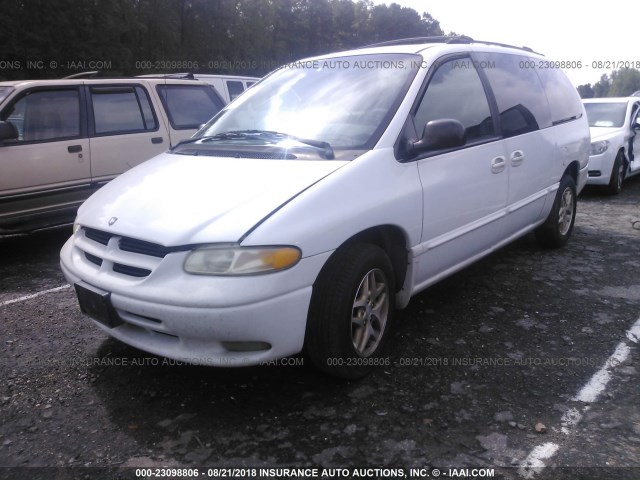 1B4GP54L3WB662869 - 1998 DODGE GRAND CARAVAN LE/ES WHITE photo 2