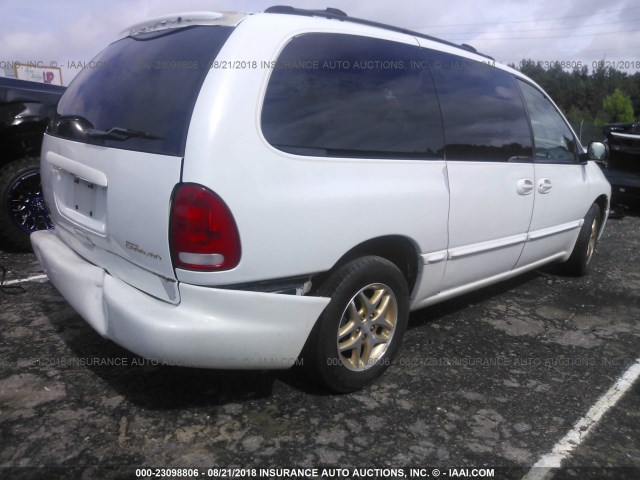 1B4GP54L3WB662869 - 1998 DODGE GRAND CARAVAN LE/ES WHITE photo 4