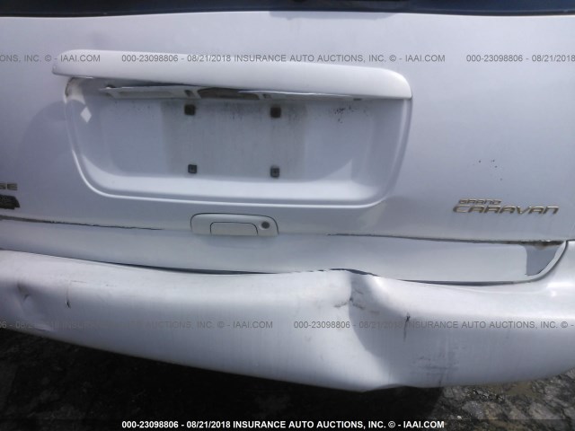 1B4GP54L3WB662869 - 1998 DODGE GRAND CARAVAN LE/ES WHITE photo 6