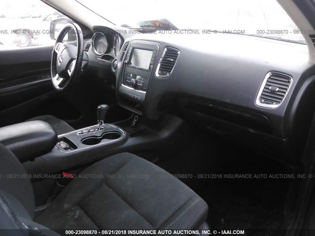 1D4RE4GG7BC697562 - 2011 DODGE DURANGO CREW GRAY photo 5