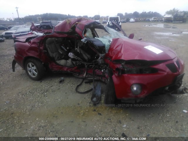 2G2WP552771192551 - 2007 PONTIAC GRAND PRIX წითელი ფოტო 1