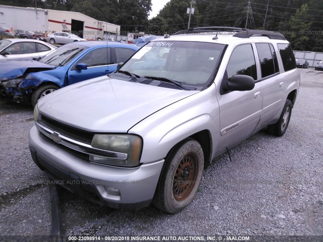 1GNET16S346158886 - 2004 CHEVROLET TRAILBLAZER EXT LS/EXT LT SILVER photo 2