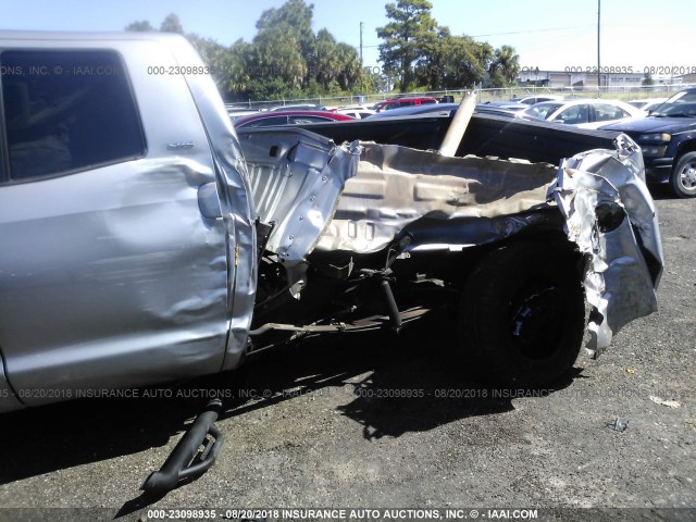 5TFRY5F13EX167481 - 2014 TOYOTA TUNDRA DOUBLE CAB SR/SR5 SILVER photo 6