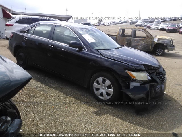 4T1BE46K88U790612 - 2008 TOYOTA CAMRY CE/LE/XLE/SE BLACK photo 1