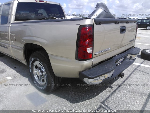 2GCEC19TX41169002 - 2004 CHEVROLET SILVERADO C1500 BEIGE photo 6