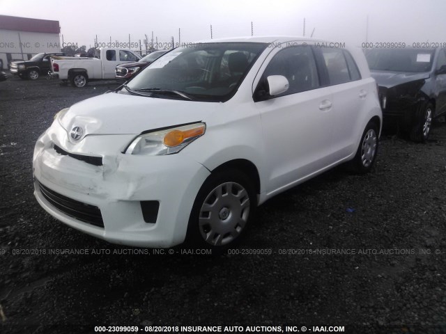 JTKKU10468J018460 - 2008 TOYOTA SCION XD WHITE photo 2