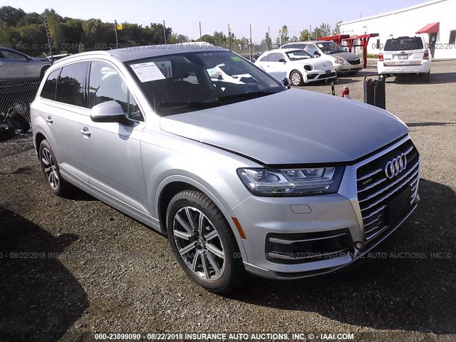 WA1VAAF74JD023458 - 2018 AUDI Q7 PRESTIGE SILVER photo 1