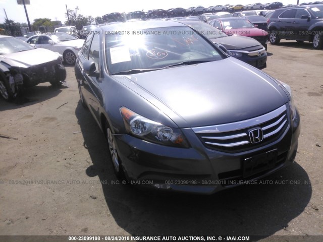 1HGCP2F33CA117044 - 2012 HONDA ACCORD LX GRAY photo 1