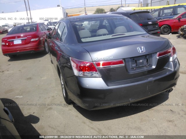 1HGCP2F33CA117044 - 2012 HONDA ACCORD LX GRAY photo 3