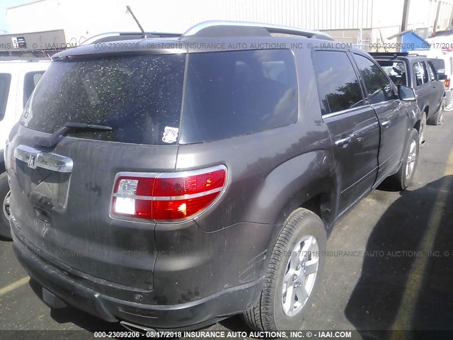 5GZER23788J148580 - 2008 SATURN OUTLOOK XR ყავისფერი ფოტო 4