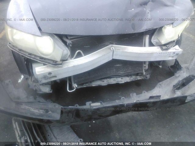 2HGFA16989H500775 - 2009 HONDA CIVIC EXL 黑色 照片 6