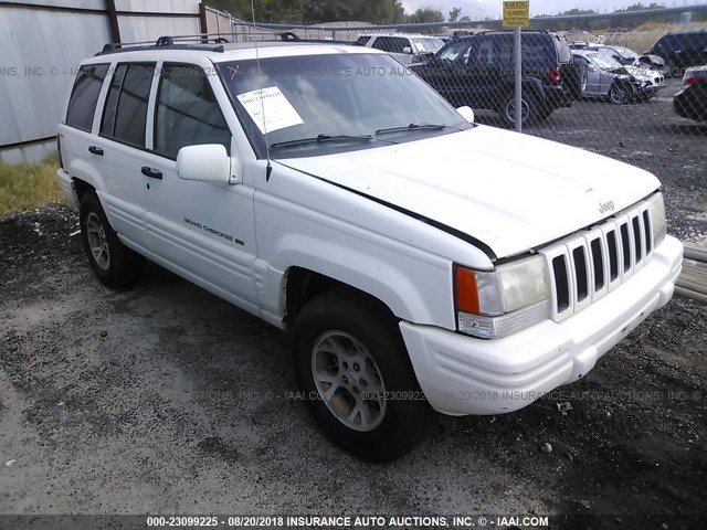 1J4GZ78Y6TC261556 - 1996 JEEP GRAND CHEROKEE LIMITED WHITE photo 1