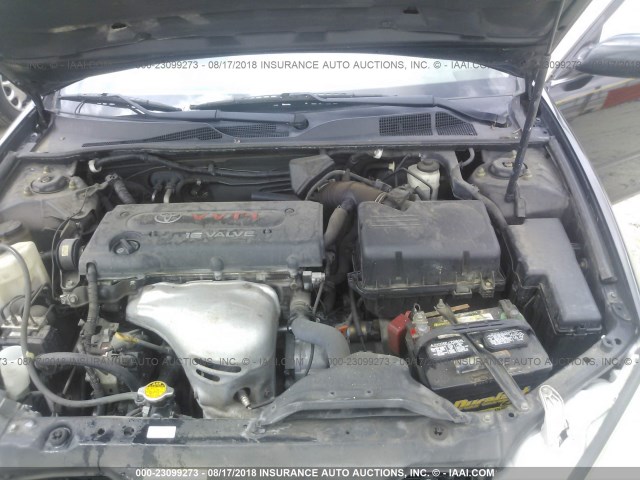 4T1BE30K24U341729 - 2004 TOYOTA CAMRY LE/XLE/SE 黑色 照片 10