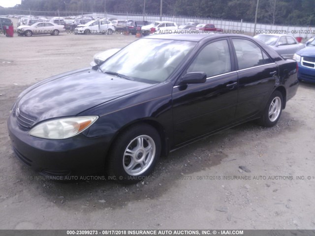 4T1BE30K24U341729 - 2004 TOYOTA CAMRY LE/XLE/SE 黑色 照片 2