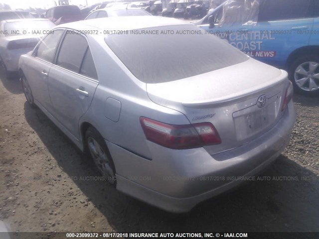 4T1BE46K47U624490 - 2007 TOYOTA CAMRY NEW GENERAT CE/LE/XLE/SE SILVER photo 3