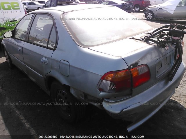 2HGEJ6613YH576017 - 2000 HONDA CIVIC SE GRAY photo 3