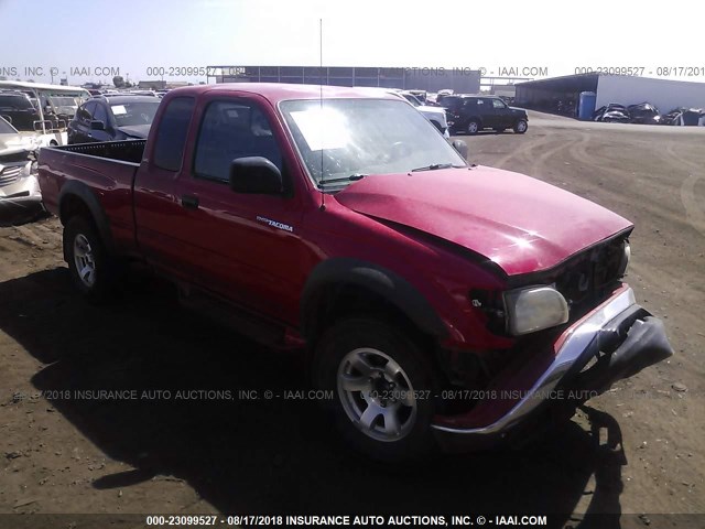 5TESN92N31Z734933 - 2001 TOYOTA TACOMA XTRACAB PRERUNNER წითელი ფოტო 1