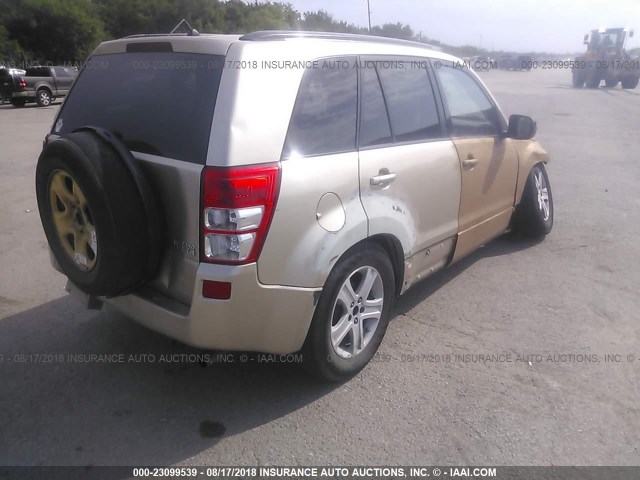 JS3TE947674200881 - 2007 SUZUKI GRAND VITARA LUXURY TAN photo 4