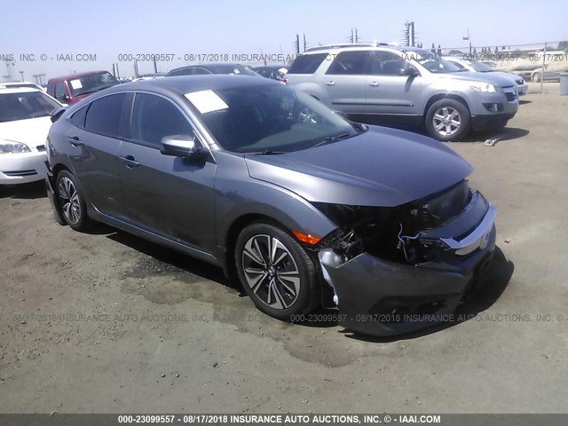 19XFC1F70HE213013 - 2017 HONDA CIVIC EXL 灰色 照片 1