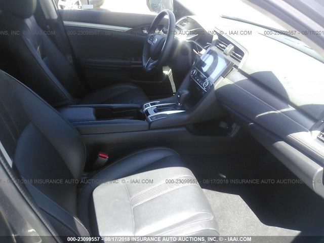 19XFC1F70HE213013 - 2017 HONDA CIVIC EXL 灰色 照片 5