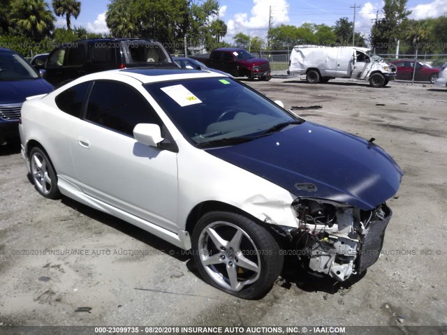 JH4DC53074S015623 - 2004 ACURA RSX TYPE-S WHITE photo 1