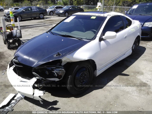 JH4DC53074S015623 - 2004 ACURA RSX TYPE-S WHITE photo 6