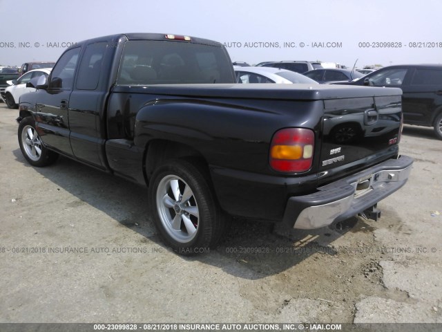 2GCEC19V111110837 - 2001 CHEVROLET SILVERADO C1500 黑色 照片 3