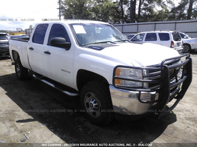 1GC1CVC83BF217049 - 2011 CHEVROLET SILVERADO C2500 HEAVY DUTY WHITE photo 1