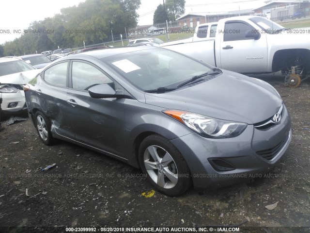 5NPDH4AE8DH372898 - 2013 HYUNDAI ELANTRA GLS/LIMITED GRAY photo 1