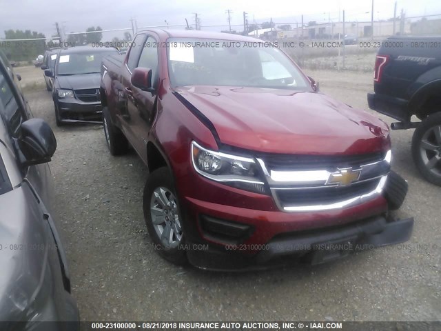 1GCHSBE34F1227948 - 2015 CHEVROLET COLORADO LT ORANGE photo 1