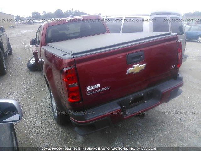 1GCHSBE34F1227948 - 2015 CHEVROLET COLORADO LT ORANGE photo 3