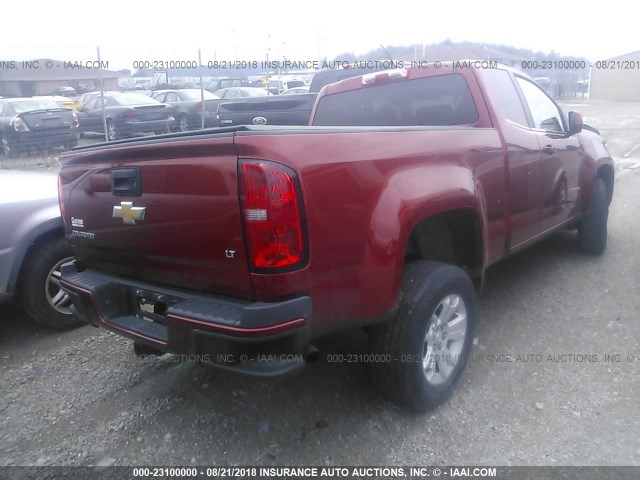 1GCHSBE34F1227948 - 2015 CHEVROLET COLORADO LT ORANGE photo 4