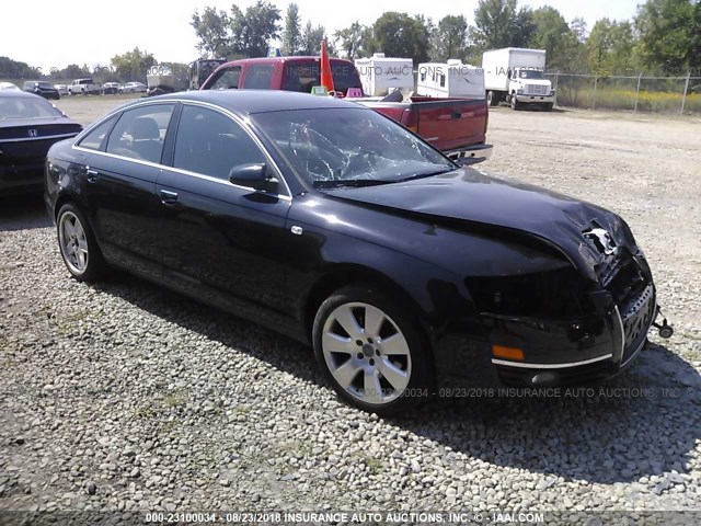 WAUDH74F57N137995 - 2007 AUDI A6 3.2 QUATTRO BLACK photo 1