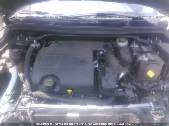 1FM5K7D89GGC54182 - 2016 FORD EXPLORER XLT 灰色 照片 10